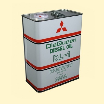 Моторное масло MITSUBISHI Diesel DL-1 5w-30 (4л) 2010 г инфо 11009b.