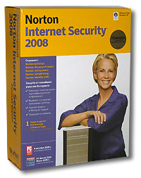 Norton Internet Security 2008 (русская версия) Прикладная программа CD-ROM, 2007 г Издатель: Symantec; Разработчик: Symantec коробка RETAIL BOX Что делать, если программа не запускается? инфо 13537g.