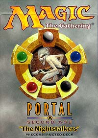 Magic: The Gathering Portal Second Age The Nightstalkers (preconstructed deck) Серия: Magic: The Gathering® инфо 939h.